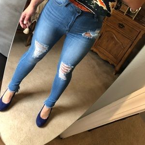 Fashion Nova Ultra high waisted jeans